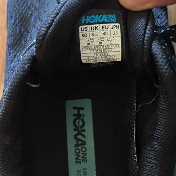 Hoka One One shoes sz 8B Challenger Atr 6 GTX never worn running only walking - Picture 6 of 6